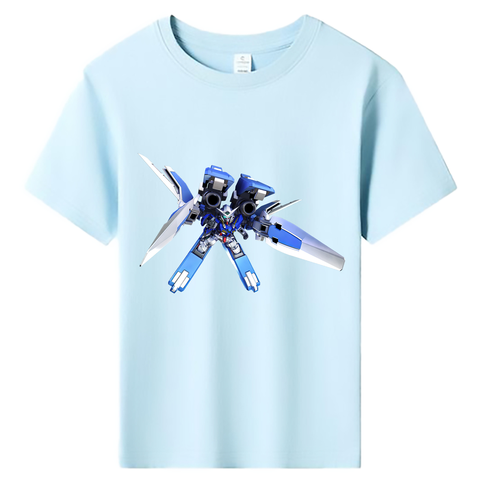 （画像用） 機動戦士ガンダム Mobile Suit Gundam 綿100％キッズTシャツ（フロントプリント）